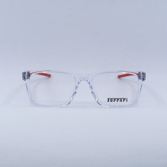 Scuderia Ferrari FZ8010U 513 Eyeglasses Transparent 56mm Square Frame - Picture 2 of 9